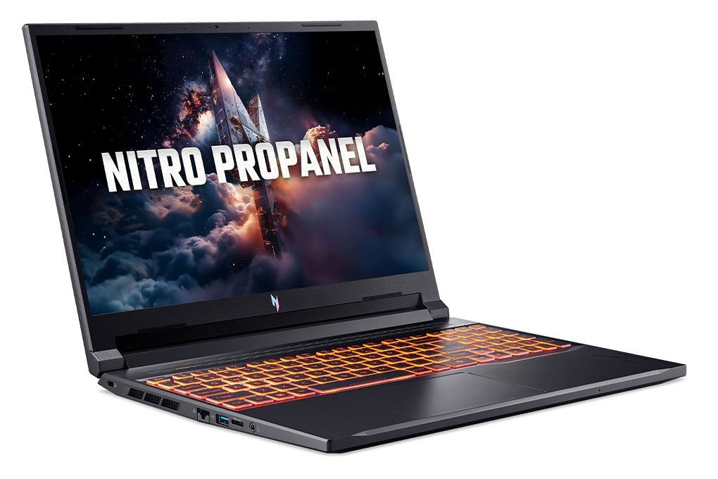 Laptop Acer Gaming Nitro ProPanel ANV16-72-71T9 NH.QUNSV.001 (Core 7 240H, 16GB, 512GB, RTX 5060 8GB, WUXGA 180Hz, Win11)