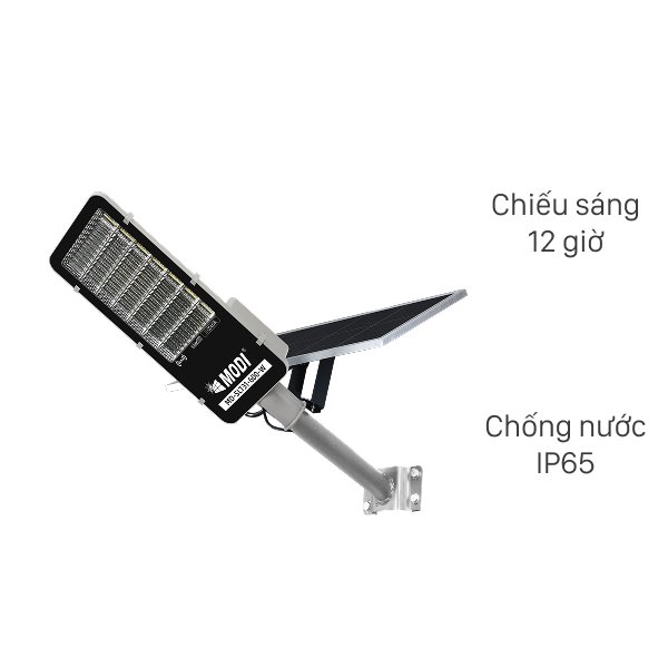 Đèn đường năng lượng mặt trời Modi nhôm MD-SLT31-600-W