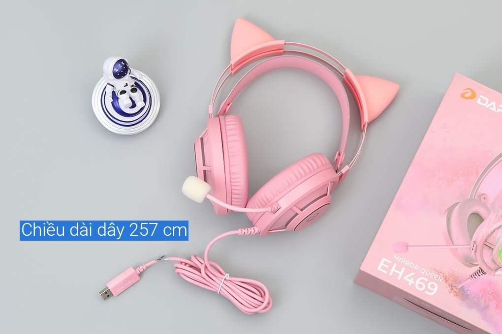 Tai nghe Chụp Tai USB DAREU EH469 RGB