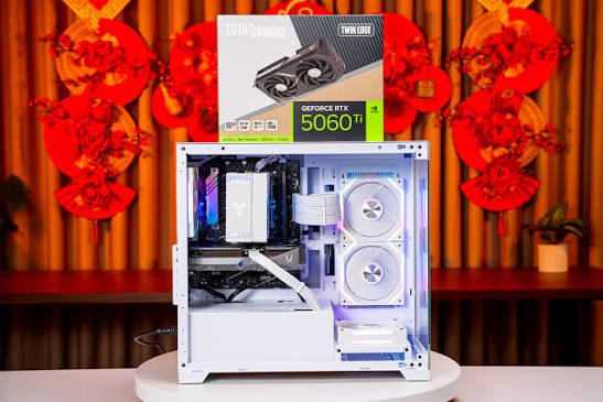 PC Gaming HHPC Ryzen 5 7500F | 16GB DDR5 | RTX 5060 Ti 8GB