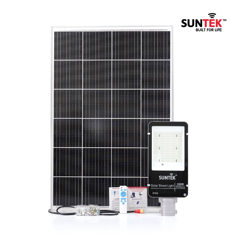 Đèn đường năng lượng mặt trời SUNTEK S500 Plus