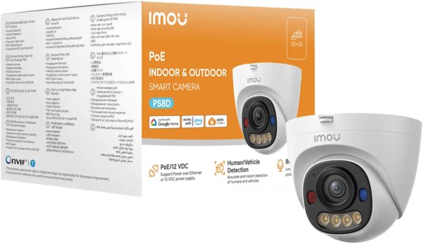 Camera PoE Dome cố định Full color IPC-PS8DP-3V0 3MP