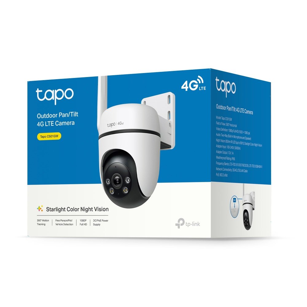 Camera 4g TP-Link Tapo C501GW (1080P 2MP/ Quay quét)